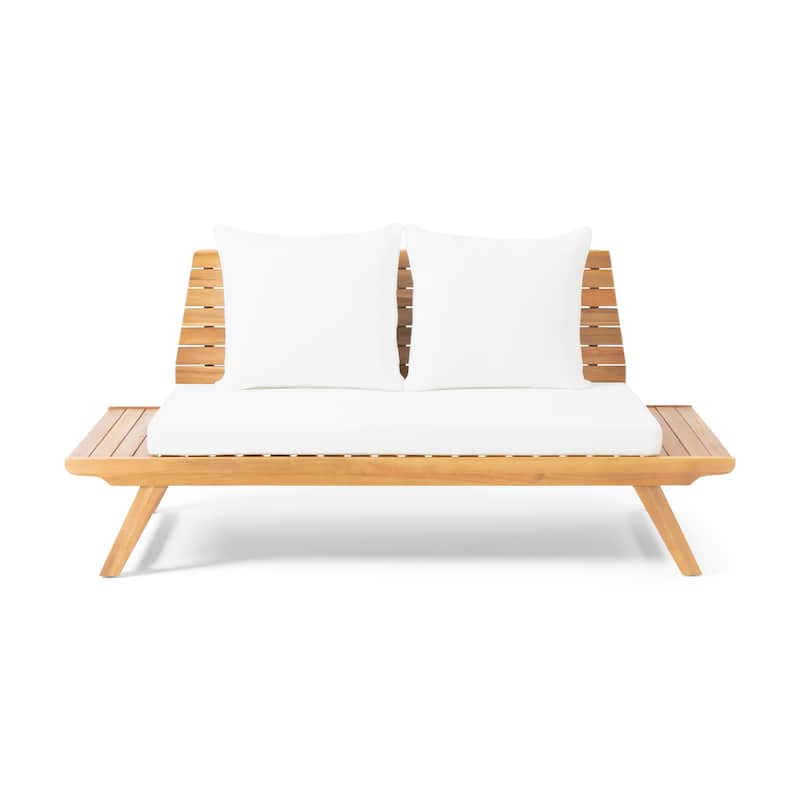 Sedona Acacia Wood 2-piece Outdoor Patio Set by Christopher Knight Home