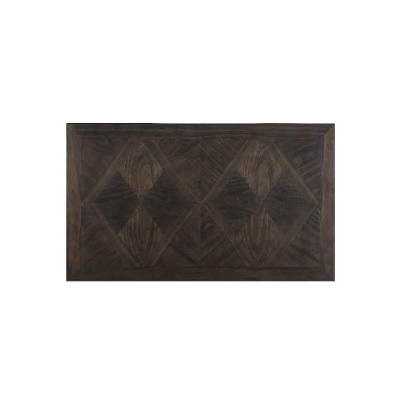 Leky Coffee Table, 44 Inch, 1 Lift Top with Shelf Underneath, Brown