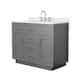 Option Dark Gray / Giotto Quartz Top / Brushed Nickel