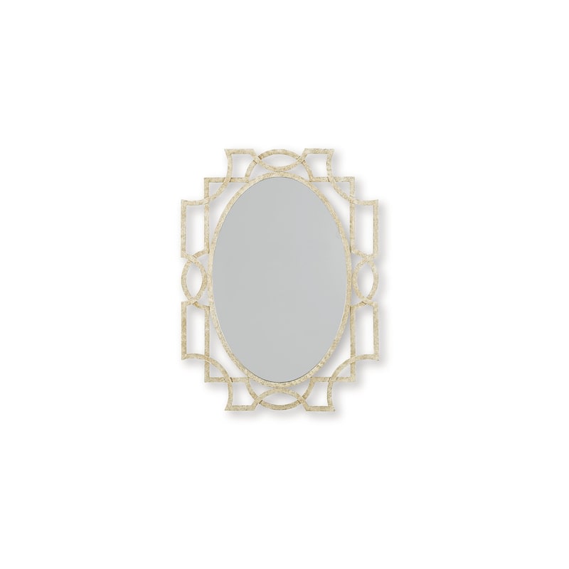 Signature Design by Ashley Fulkmore Antique Gold Accent Mirror - 30" W x 1" D x 40" H