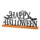 preview thumbnail 1 of 4, Glitzhome 18"L Halloween Wooden "HAPPY HALLOWEEN" Table Decor - HAPPY HALLOWEEN HAPPY HALLOWEEN
