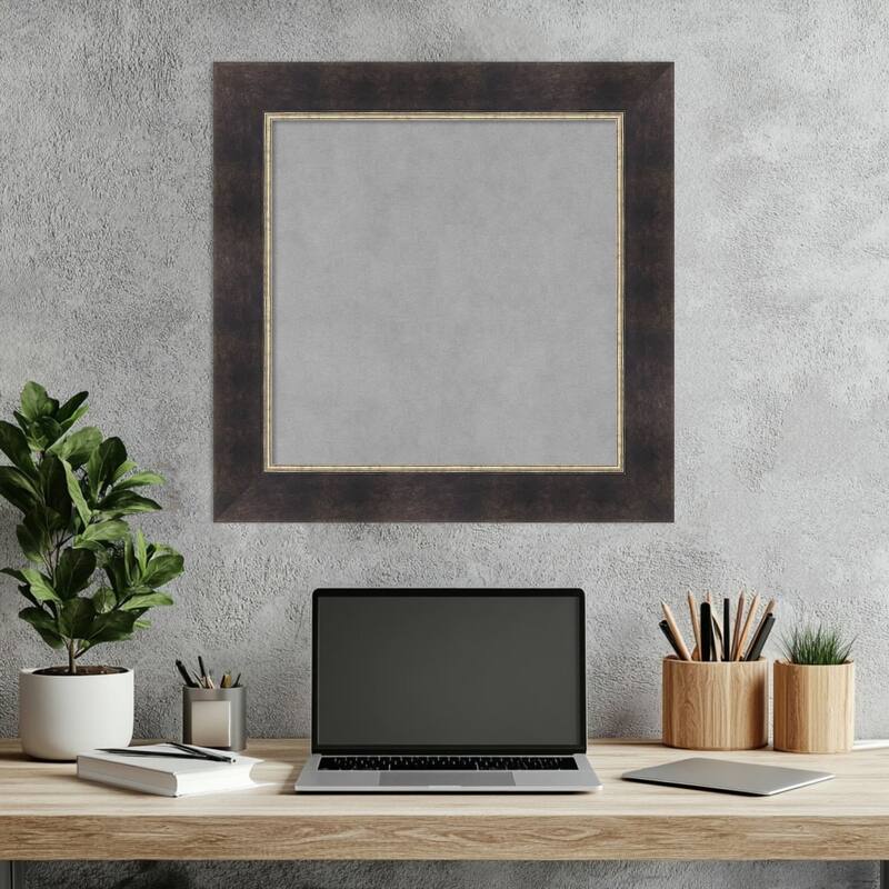 Amanti Art Odin Antique Bronze Framed