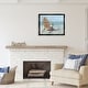 Stupell Beach Chair by Shore Framed Floater Canvas Wall Art Design by ...