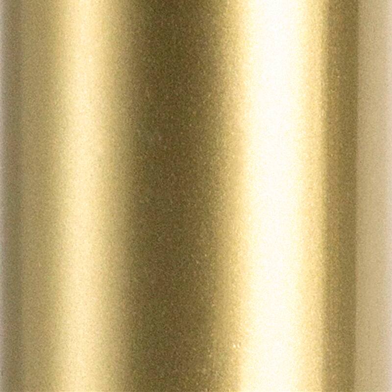 Silver Orchid Solm Two-Tier Gold Coffee Table