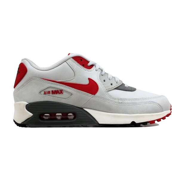 Shop Nike Men's Air Max 90 Essential Light Base Grey Shop Nike Men's Air Max 90 Essential Light Base Grey