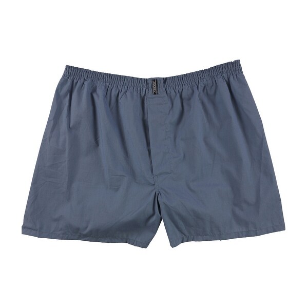 Jockey Mens Solid Underwear Boxers, Blue, Large - Overstock - 33973674