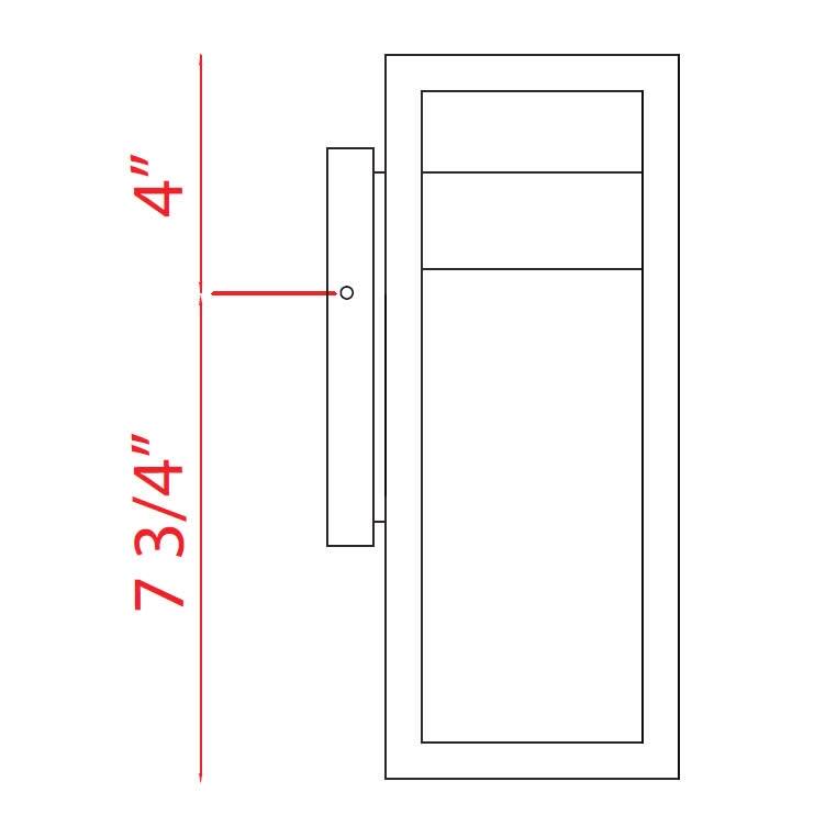 James Allan Roland 12" Tall LED Outdoor Wall Sconce