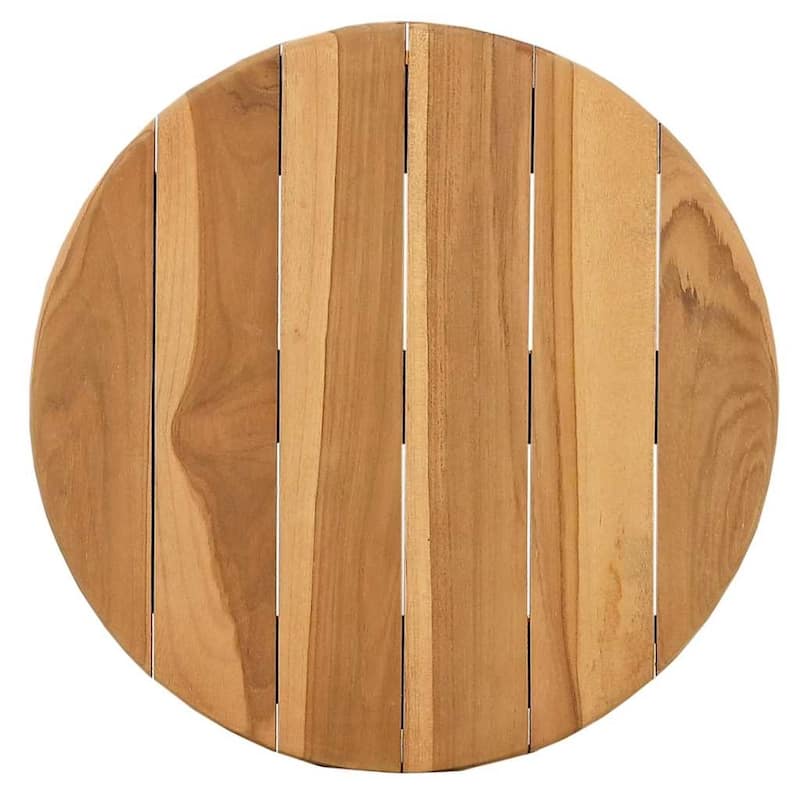 vidaXL Patio Table Brown Solid teak wood