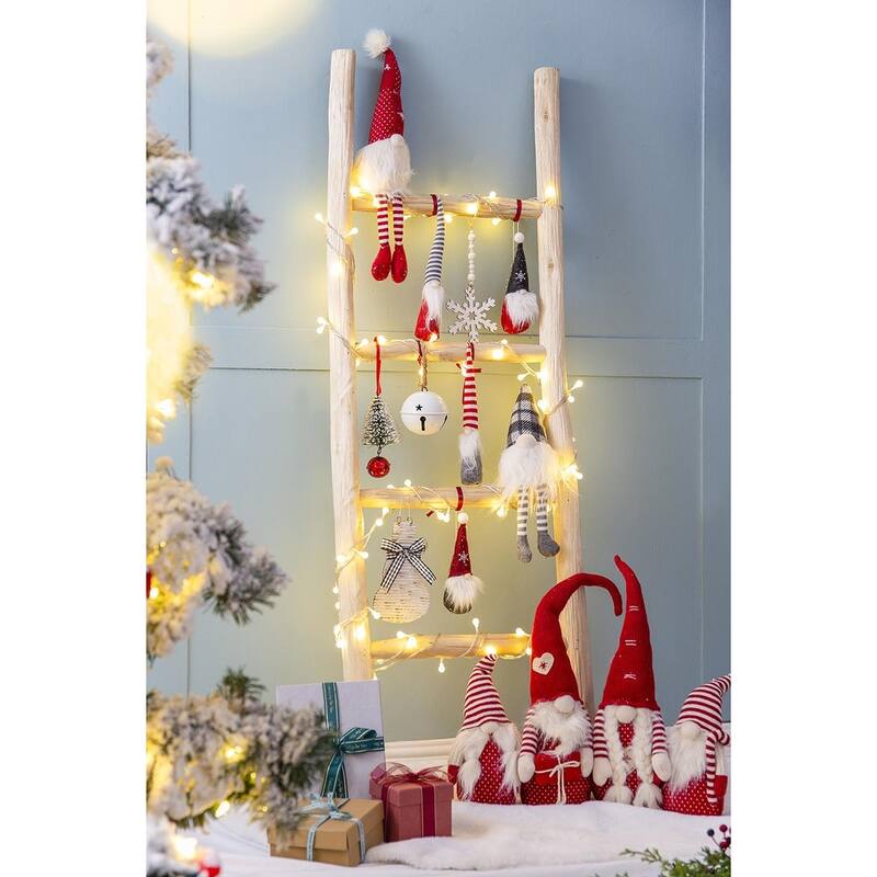 9.8x4.7" Snowflake Ornament, Hanging Home Decor Accents for Christmas Tree, Holiday Display, Set of 12