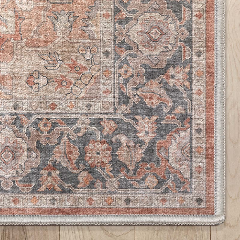 Well Woven Apollo Bolona Persian Oriental Machine Washable Area Rug