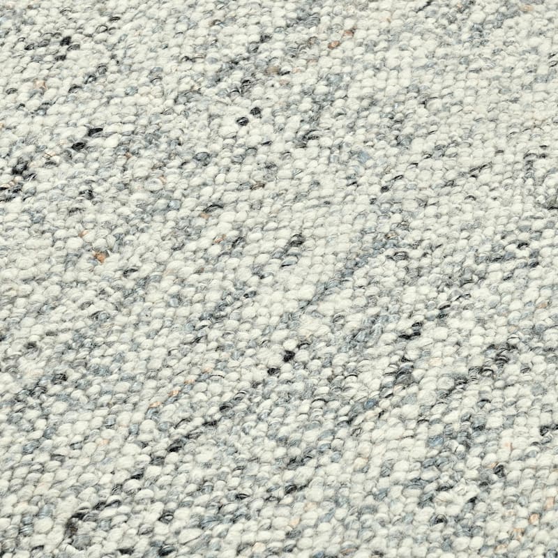 Oscoda Handwoven Heathered Area Rug by Kosas Home - 2.6'X8' Runner - Heathered Grey