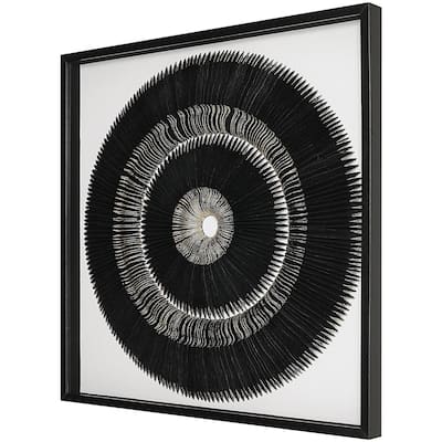Uttermost 04311 Sandara 39-3/8" x 39-3/8" Framed Decorative Panel