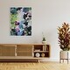 preview thumbnail 7 of 8, Walking through Waddesdon Gardens by Coco Good Framed Canvas Wall Art Print - Sylvie Beaded White