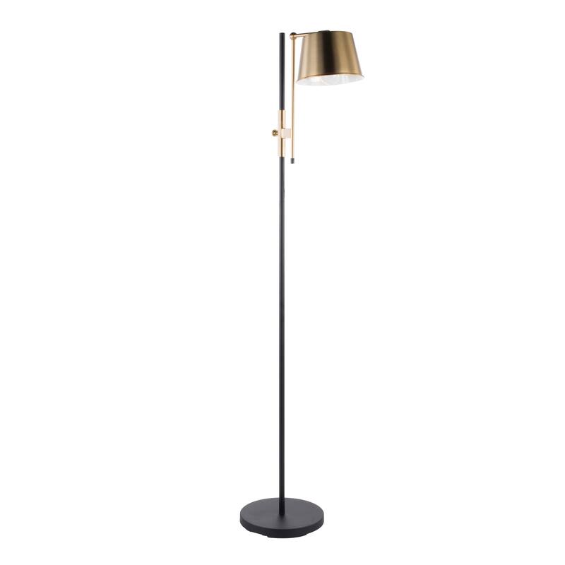 Carbon Loft Aleida Adjustable Metal Floor Lamp