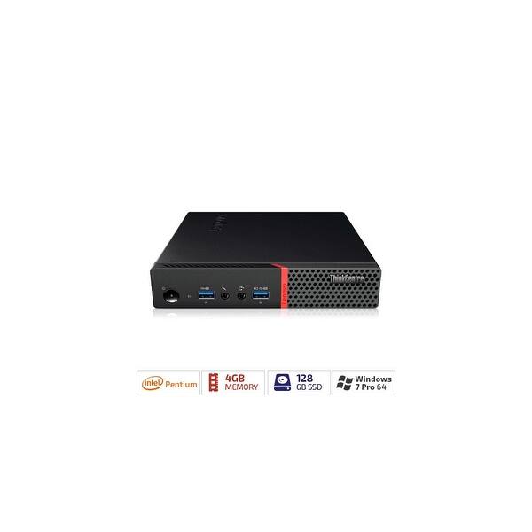 Shop Lenovo Thinkcentre M600 10g9001rus Tiny Desktop Computer Overstock