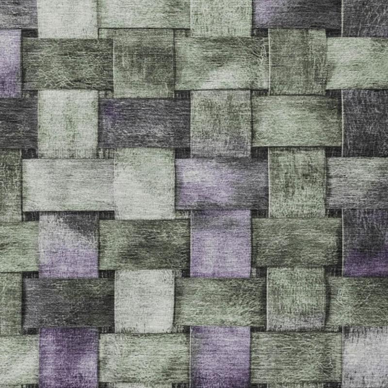 HomeRoots Striped Transitional Rectangle Outdoor Rug