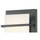 preview thumbnail 2 of 13, Minka Lavery 431-L Tarnos 16" Tall LED Wall Sconce with White Faux