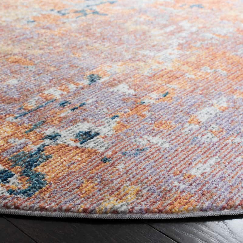 SAFAVIEH Crystal Theofania Modern Abstract Distressed Rug