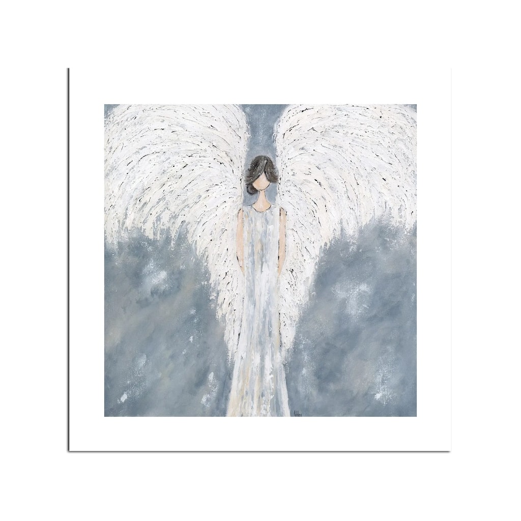 Guardian Angel Fine Art Paper Print by Ashley Bradley - Multi