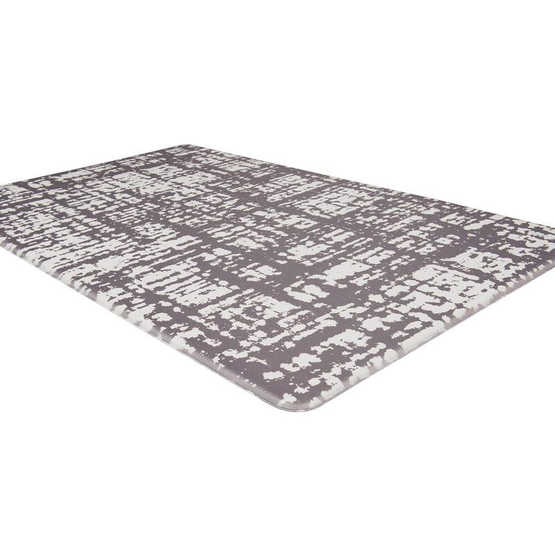 World Rug Gallery Contemporary Abstract Anti-Fatigue Standing Mat
