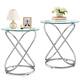 Option Silver Leg-Set of 2