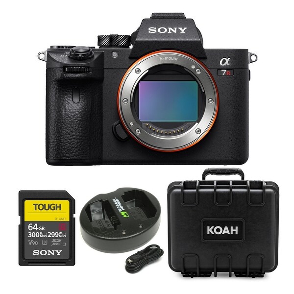Sony Alpha a7R III Mirrorless Camera Body with 64GB SD Card Bundle ...