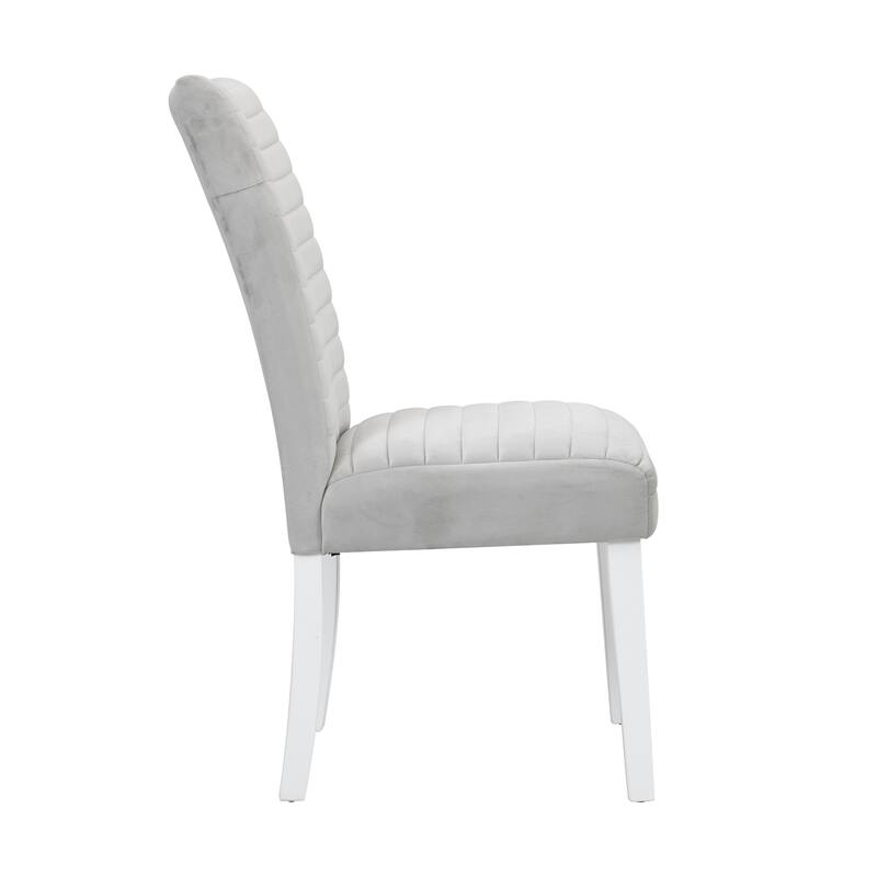 Side Chair (Set of 2) - Grey,White