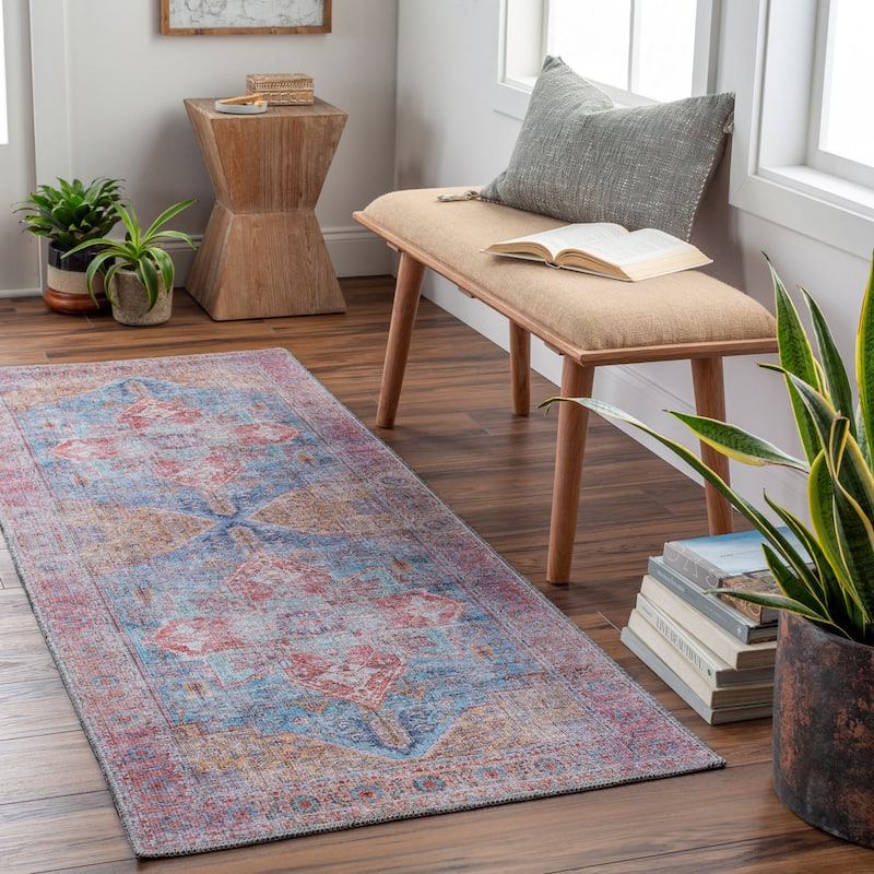 Madha Traditional Medallion Area Rug