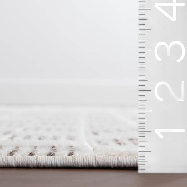 Nuloom Allona Geometric Tassels Area Rug