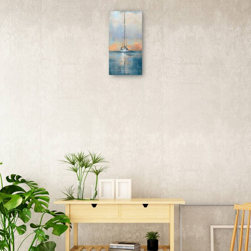 Twilight Reflection By Studio Arts Canvas Art Print