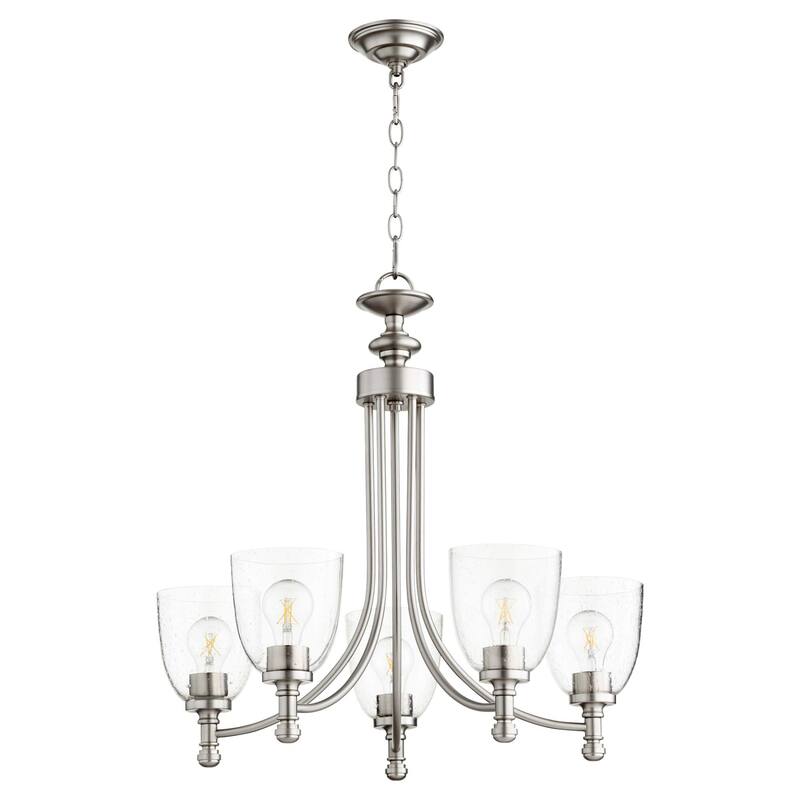 Quorum International Rossington 5 Light 25" Wide Chandelier