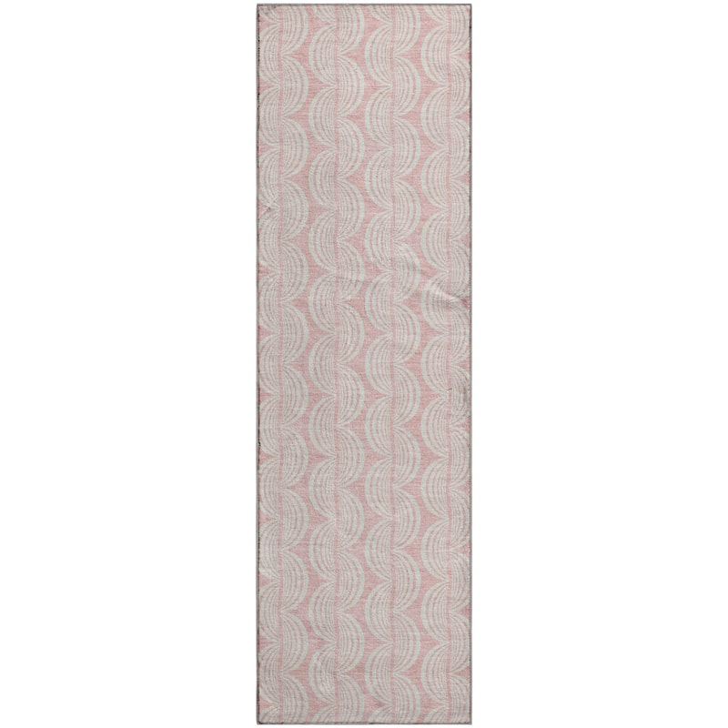 Premium Washable Super Soft Modern Scallop Mayfield Rug
