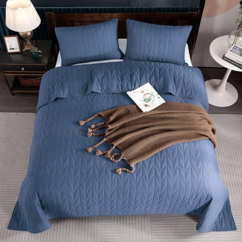 Wonderful Cotton Quilt Set 3 Piece Reversible