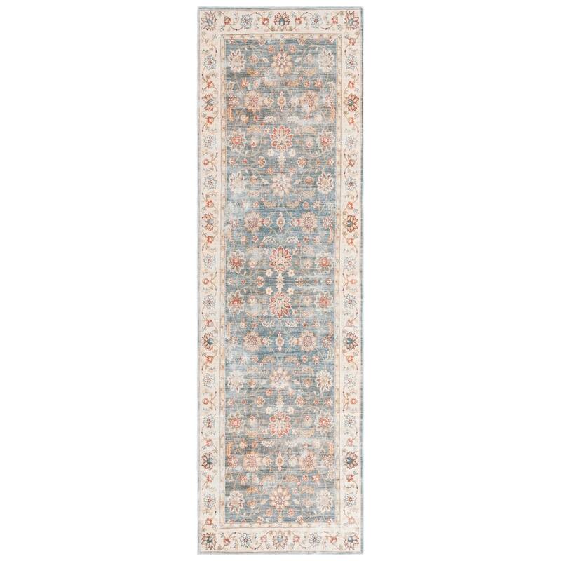 SAFAVIEH Arizona Urmi Machine Washable Slip Resistant Vintage Oriental