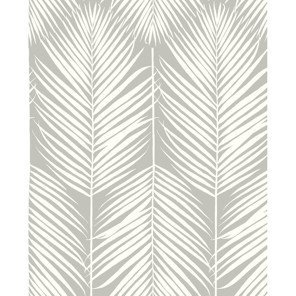 NextWall Palm Silhouette Peel and Stick Wallpaper