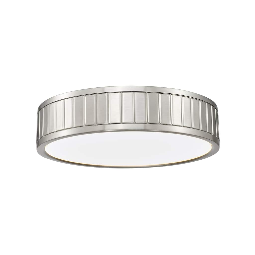 Z-Lite 1005F12-LED Madison 13" Wide LED Flush Mount Drum Ceiling