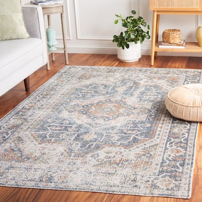 SAFAVIEH Baltimore Olimpia Machine Washable Shabby Chic Vintage Oriental Rug