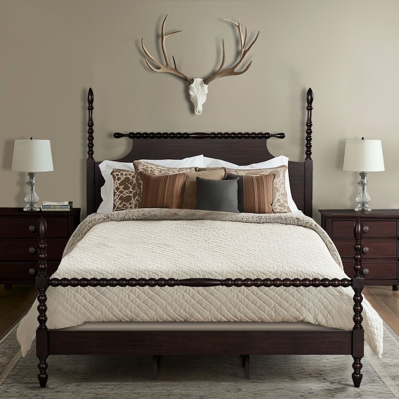 Madison Park Signature Beckett Bed - Morocco Brown - King