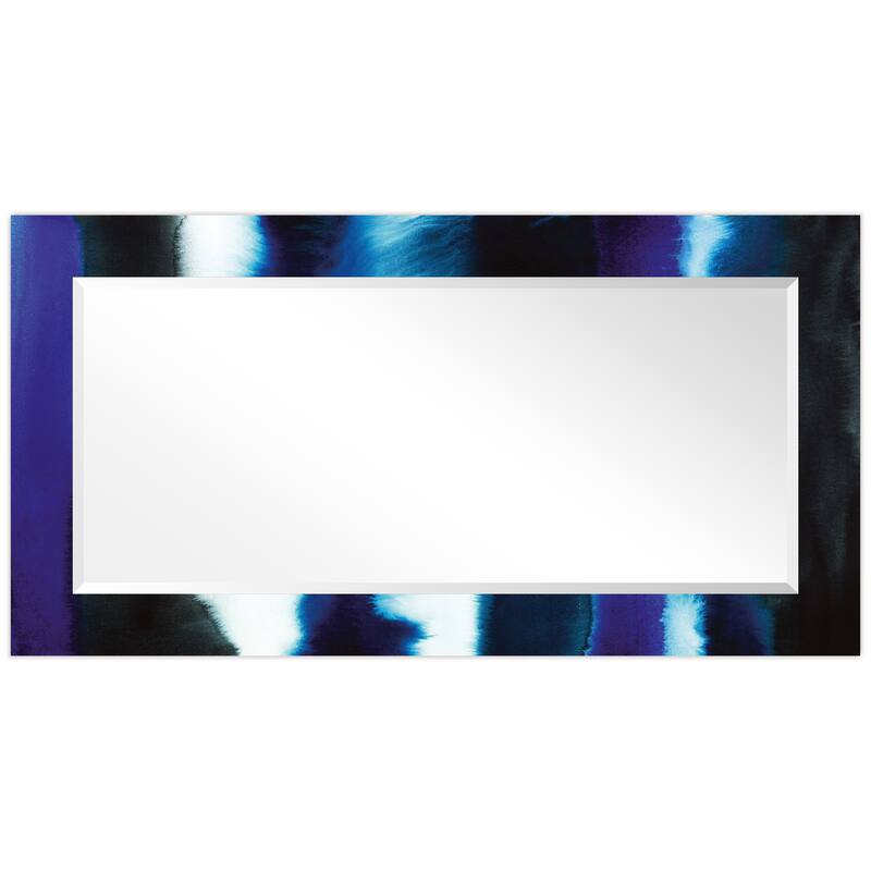 Abstract Rectangular Beveled Wall Mirror, Leaner,Large Mirror, Bathroom Mirror,Cheval Mirror,Ready to Hang