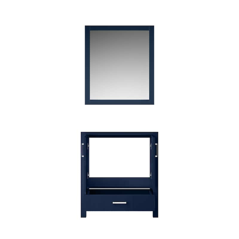 Jacques Bath Vanity No Top and Mirror