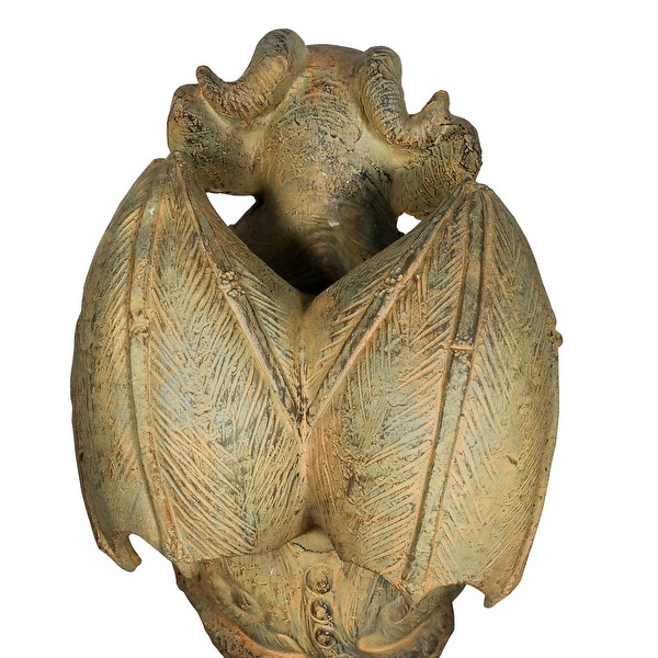 Large Winged Gargoyle Statue Sitting Gargoyle Monster Garden