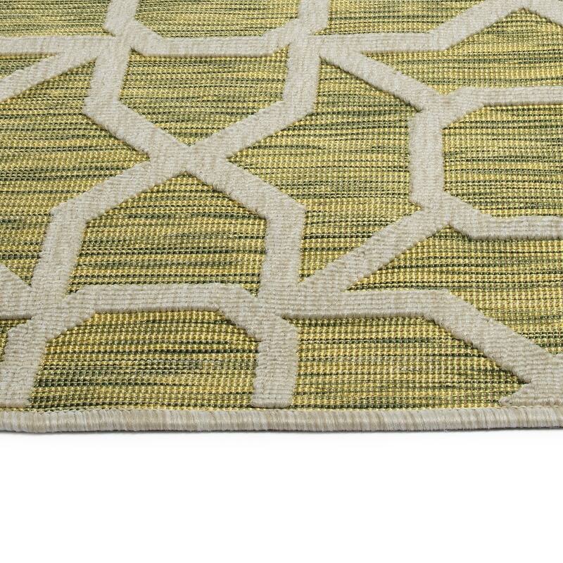 Kaleen Cove Collection Indoor Outdoor Polypropylene Area Rug