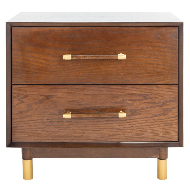 SAFAVIEH Dasia 2-Drawer Accent Table Nightstand