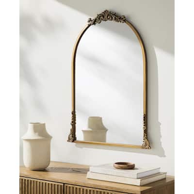 Livabliss Aarlen Traditional Accent Mirror - 30"H x 23"W x 2"D