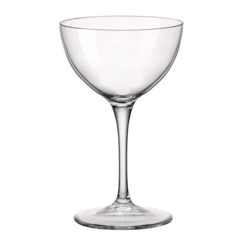 Bormioli Rocco Set of 4 Novecento Stemware Martini Glasses - 8 oz.