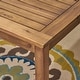 preview thumbnail 3 of 22, Perla 9-seater Acacia Wood Sectional Sofa Set by Christopher Knight Home