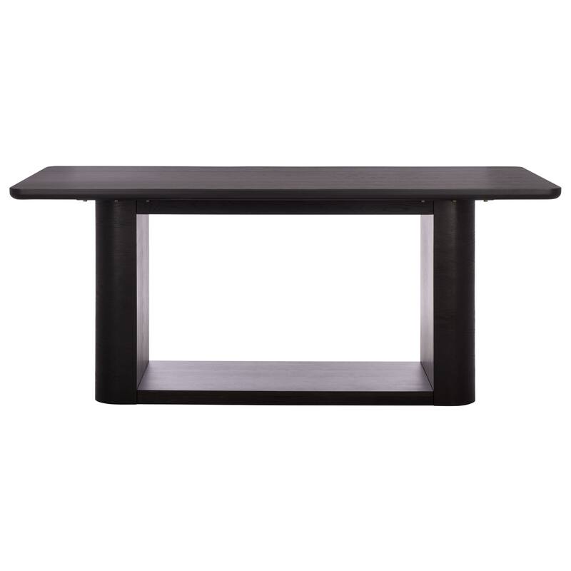 SAFAVIEH Couture Howard Oak Wood Dining Table - 71"W x 37"D x 30"H