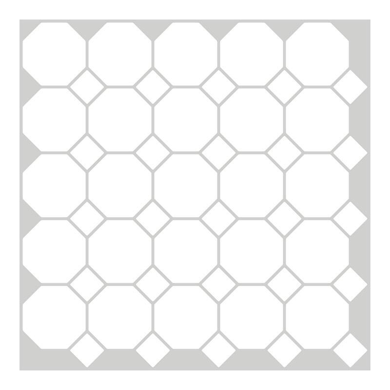 InHome Octagon Peel & Stick Backsplash Tiles