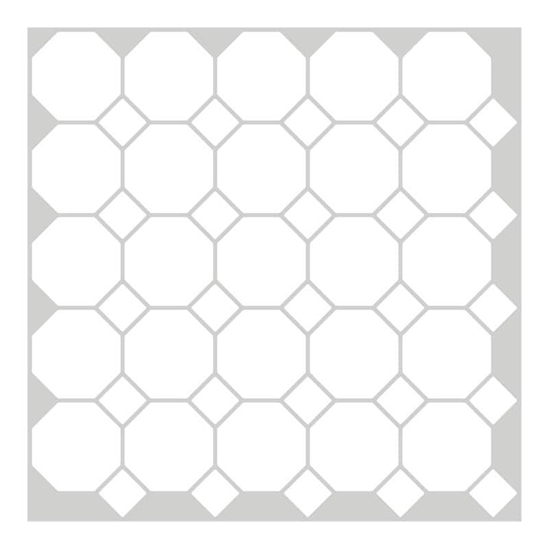 InHome Octagon Peel & Stick Backsplash Tiles