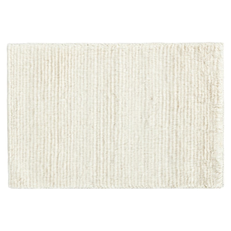 Terra by Obeetee Bliss Solid Rug - Ivory - 2' x 3'